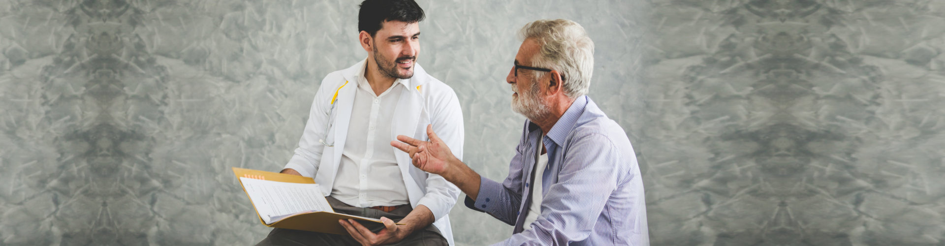 a psychologist doctor discussing with patient in therapy sessions